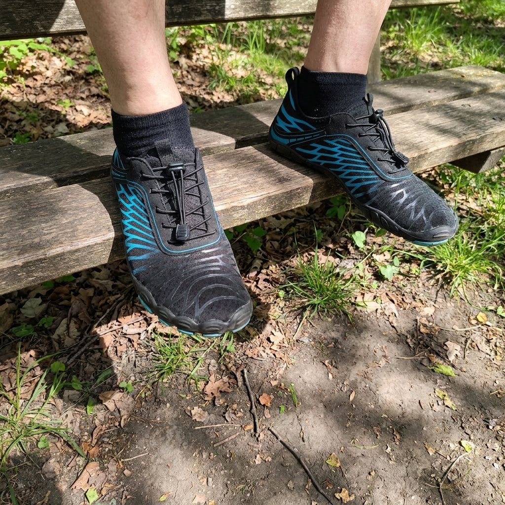 Cliente con zapatillas MONTBELO
