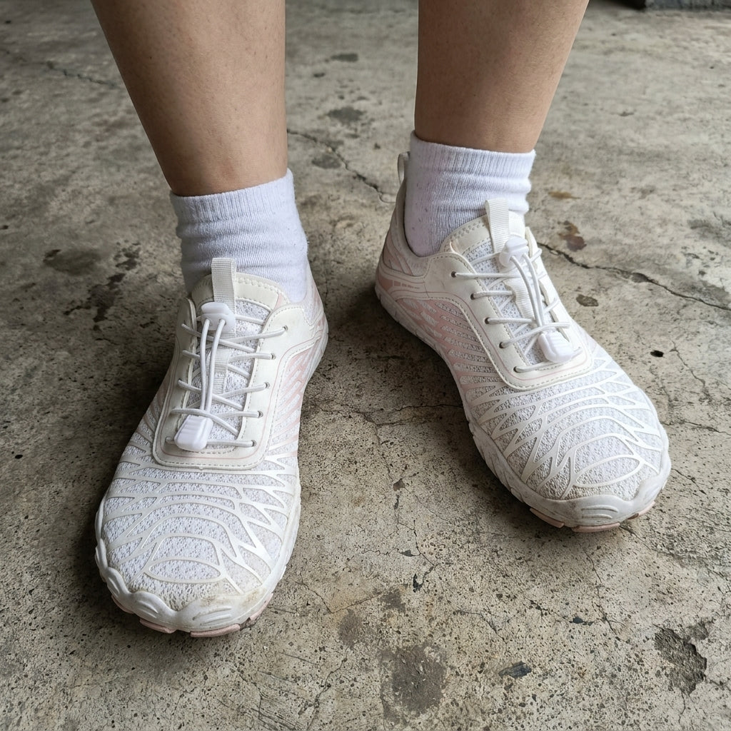 Cliente con zapatillas MONTBELO