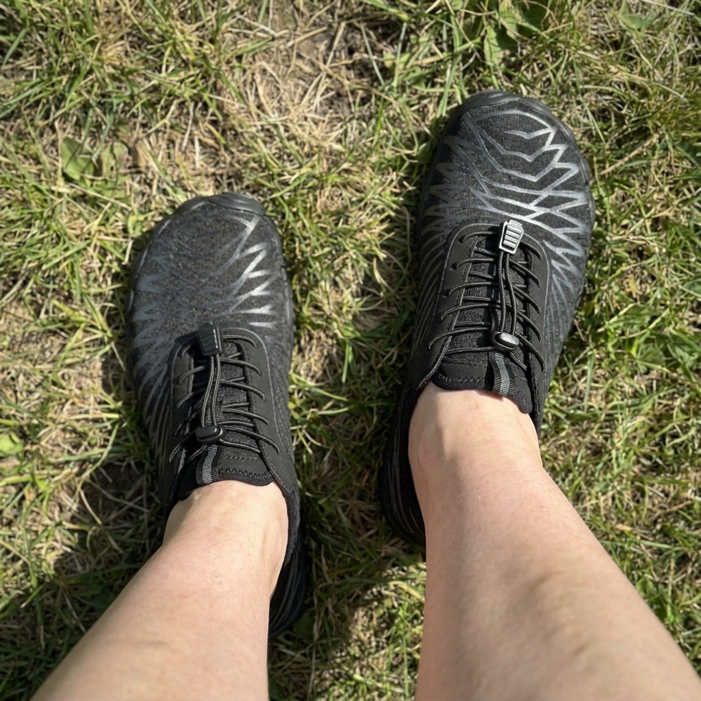 Cliente con zapatillas MONTBELO